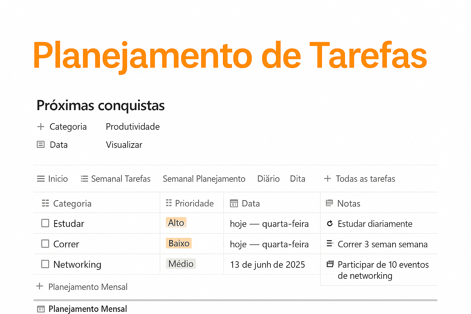 Organize seu dia para produzir mais e melhor