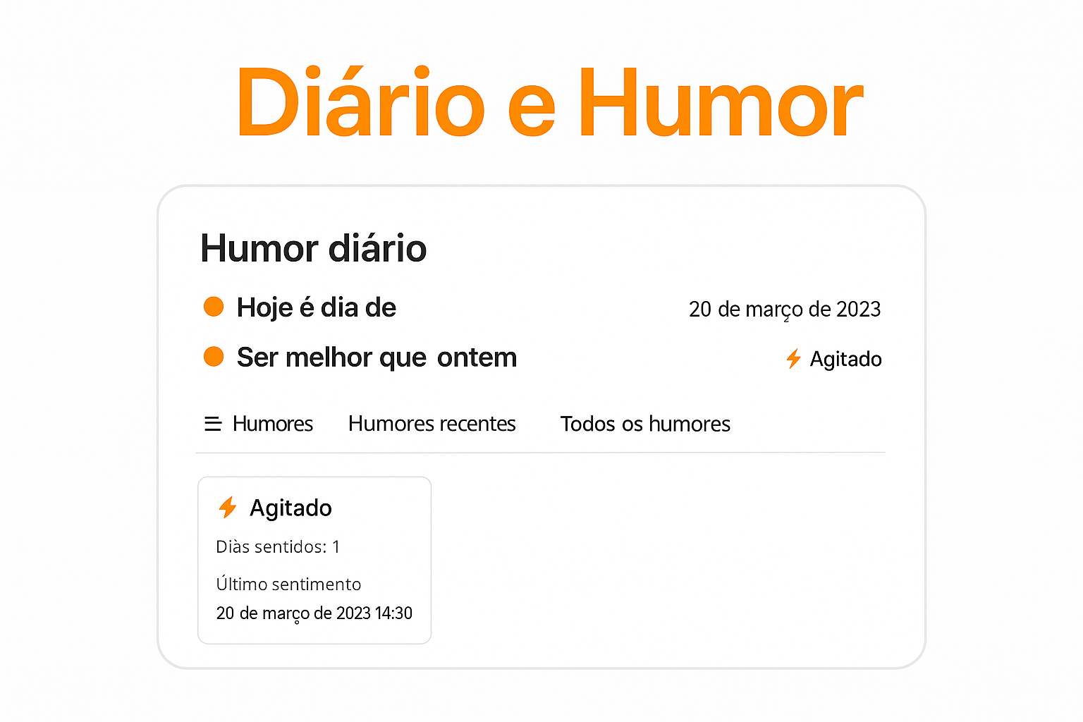 Interface de Monitoramento de Humor